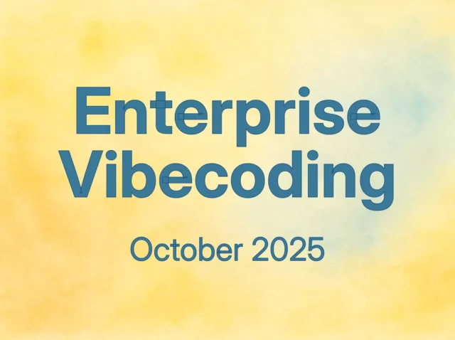 Enterprise Vibe Coding