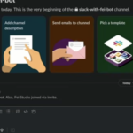 Slack channel showing @Fei Studio mentioned to hand off a fix